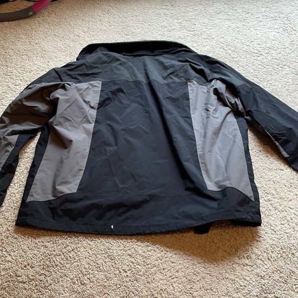 Columbia Xl interchange black and grey winter coat - Picture 8 of 8